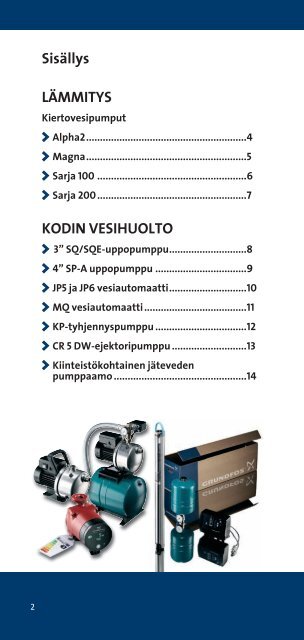 Vedenkäyttäjän kaveri esite - Grundfos