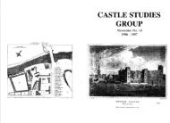 1 - Castle Studies Group