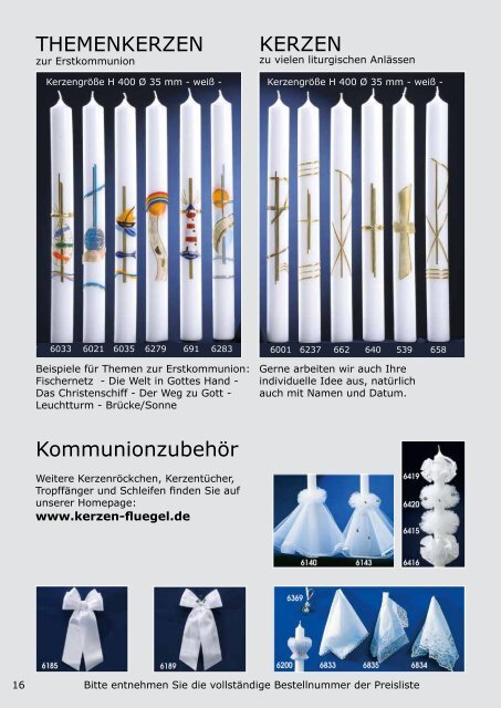 Hauptkatalog gültig bis 2014 - Candlelight Specials