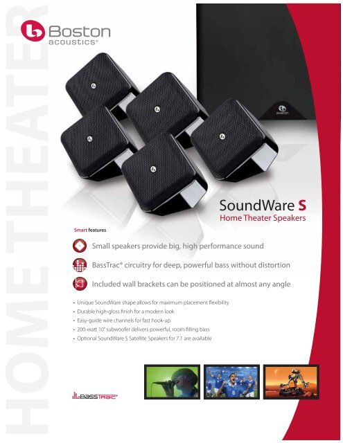 Boston acoustics soundware s 2025
