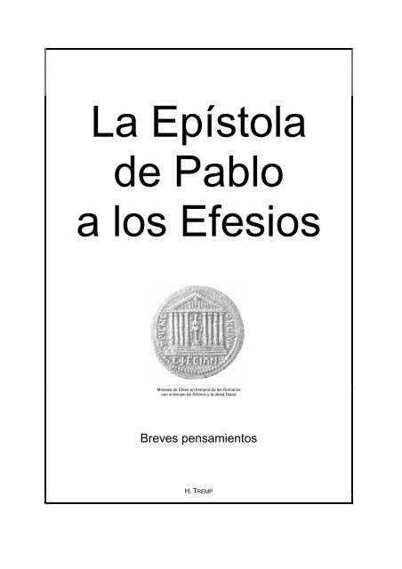 La EpÃ­stola de Pablo a los Efesios - Nuevavida.ch