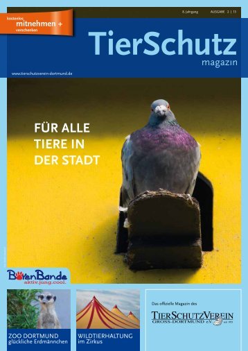 TierSchutzMagazin NR. 14 hier als PDF-Datei öffnen oder speichern.