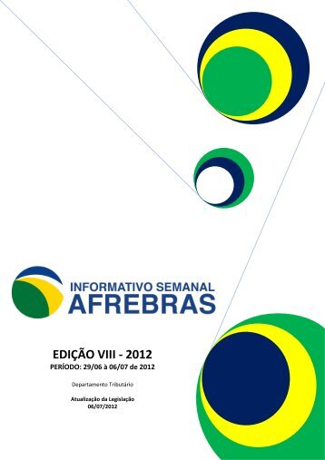 EDIÃÃO VIII - 2012 - Afrebras