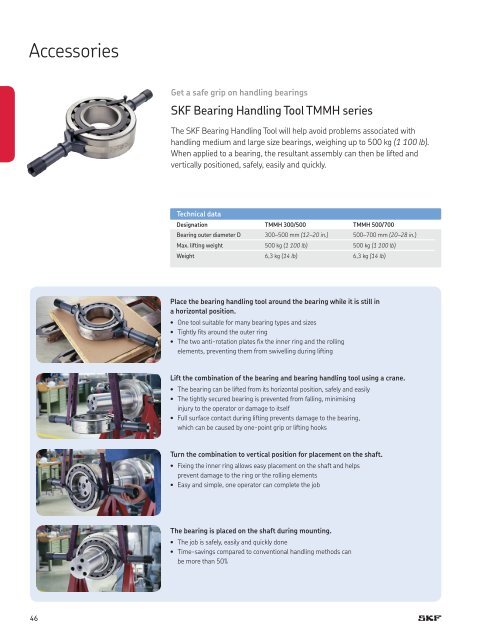 SKF Maintenance and Lubrication Products