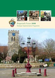 Ringwood's Future 2008 - Hampshire County Council