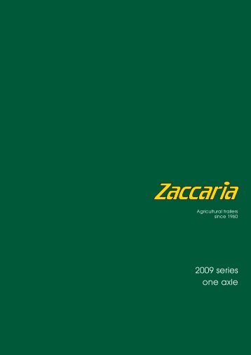 2009 series one axle - Zaccaria