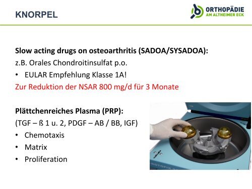 KnorpelschÃ¤den an Knie- und Sprunggelenk - Rotkreuzklinikum ...