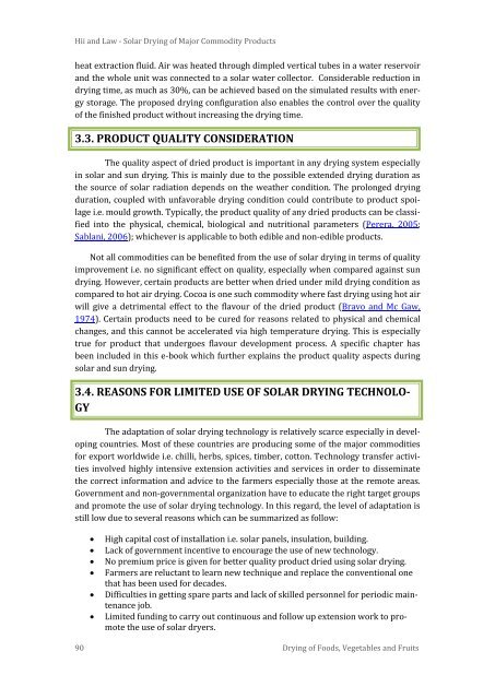 Solar Drying: Fundamentals,Applications and Innovations - National ...