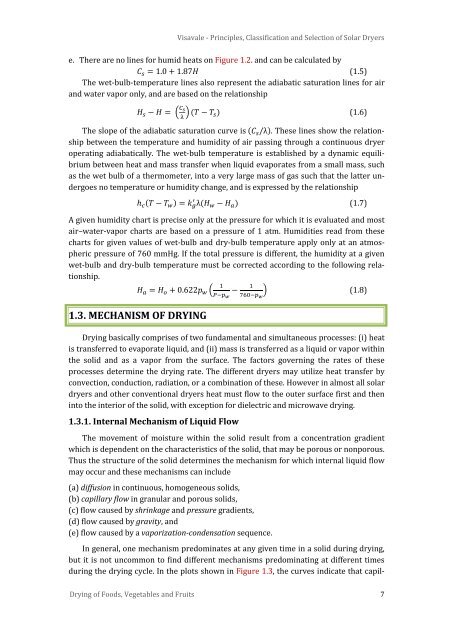 Solar Drying: Fundamentals,Applications and Innovations - National ...