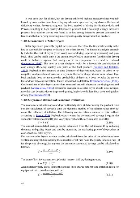 Solar Drying: Fundamentals,Applications and Innovations - National ...