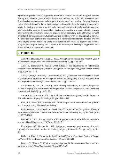 Solar Drying: Fundamentals,Applications and Innovations - National ...