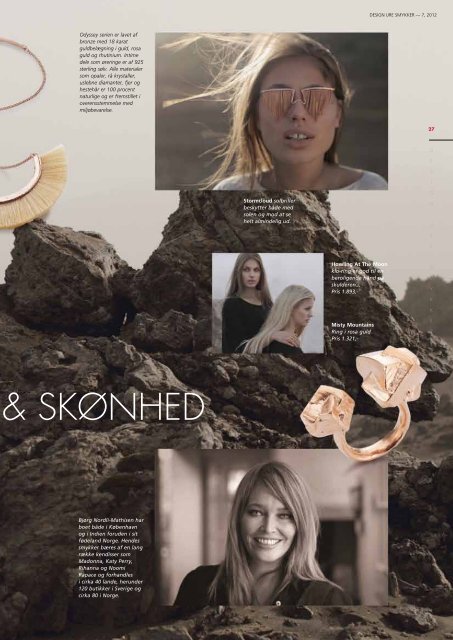 BjÃ¸rg Jewellery : En rejse i tid, fantasi ... - Designuresmykker.dk