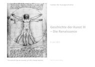 VL 6 Botticelli und Medici - KIT - IKB - Fachgebiet Kunstgeschichte