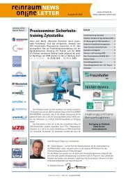 Praxisseminar Sicherheits- training Zytostatika - BERNER ...