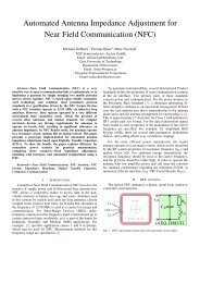 Automated Antenna Impedance Adjustment for Near Field ...