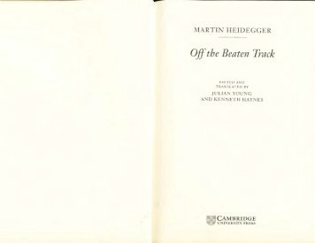 Off the Beaten Track - Fuchs-braun.com