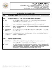 CEQA COMPLIANCE - San Joaquin County