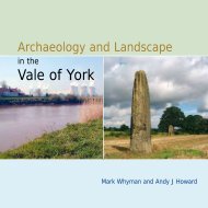 Archaeology and Landscape in the Vale of York