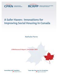 A Safer Haven: Innovations for Improving Social Housing in Canada