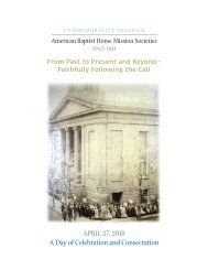 Download Commemorative Program - American Baptist Home ...