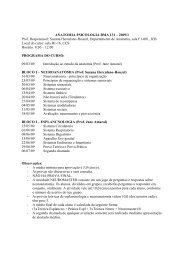 ANATOMIA PSICOLOGIA BMA 131 - Programa de Anatomia - ICB ...