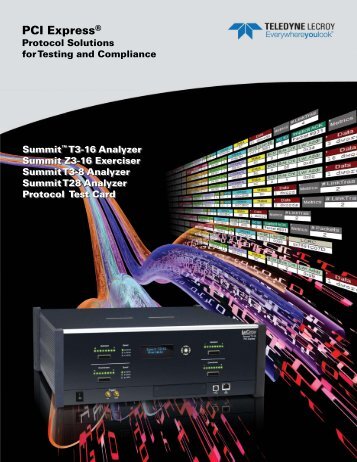 PCI ExpressÂ® - Teledyne LeCroy