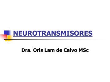 NEUROTRANSMISORES - Telmeds.org