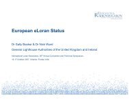 European eLoran Status - International Loran Association