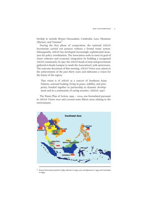 Regional Environmental Governance: Examining ... - Yale University