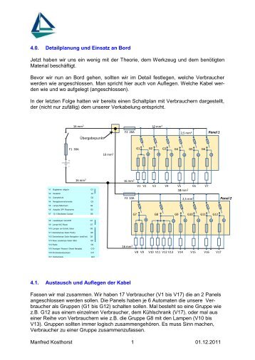 Teil 4 Detailplanung / Einsatz an Bord - Kavenga-Segeln.de