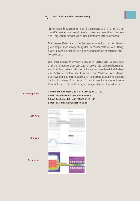 Simulation der Temperaturverteilung - ACR