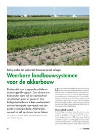 Weerbare landbouwsystemen voor de akkerbouw - Vwg.net