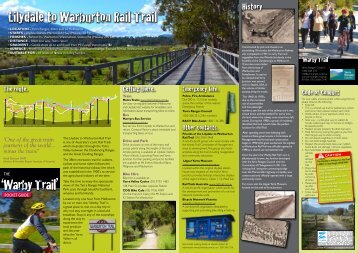 Lilydale to Warburton Rail Trail 'Warby Trail' - Shire of Yarra Ranges