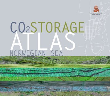 CO2 storage atlas Norwegian Sea