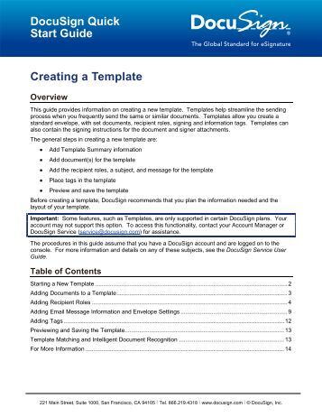 Create Docusign Template Docusign Create Docusign Template Docusign