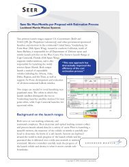 Save Six Man-Months per Proposal with Estimation Process - Galorath