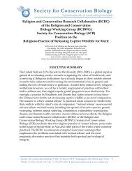 Religion and Conservation Research Collaborative (RCRC)