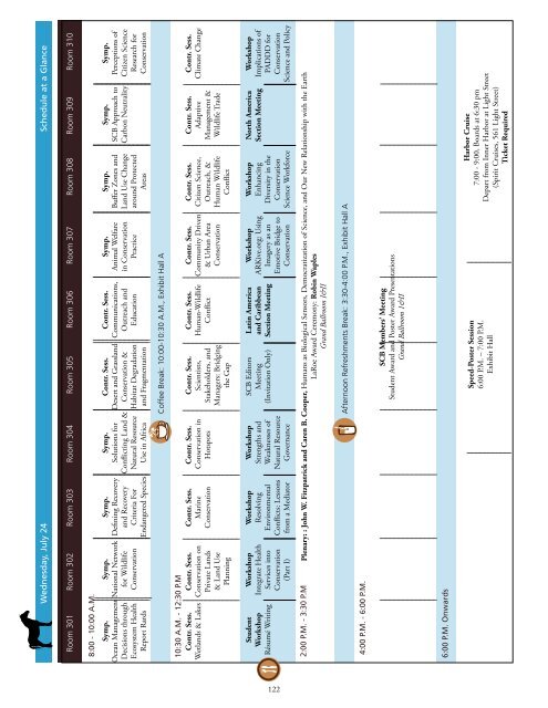 ICCB 2013 Program - Society for Conservation Biology