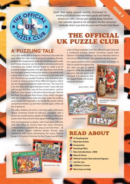 THE OFFICIAL UK PUZZLE CLUB - Jigsaw Puzzles