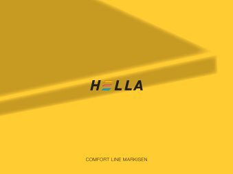 COMFORT LINE MARKISEN - Hella Sonnen