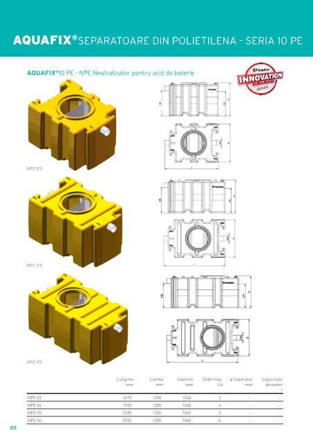 Aquafix - Catalog Tehnic Separatoare - Hauraton.com