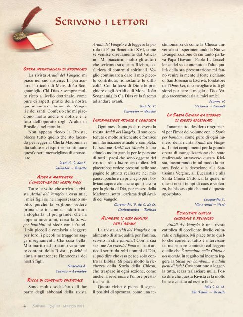 Scaricare versione PDF della rivista - Salvamiregina.it