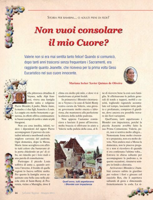 Scaricare versione PDF della rivista - Salvamiregina.it