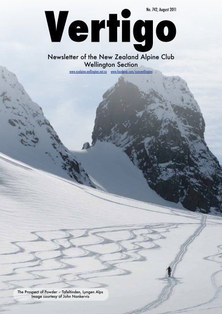 1 August, 2011 - New Zealand Alpine Club