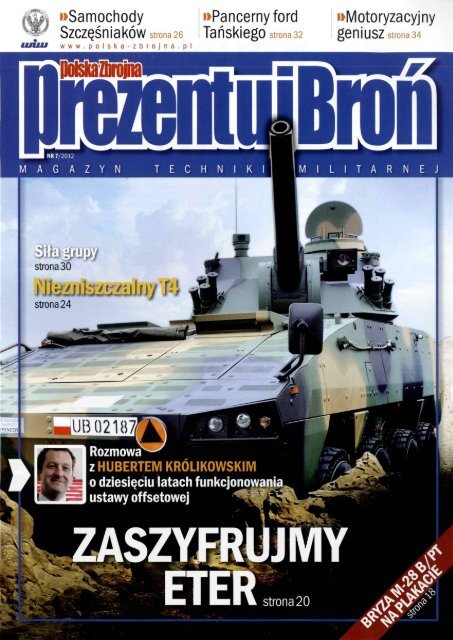 Polska Zbrojna - Prezentuj Broń NR 7/2012 - TELDAT