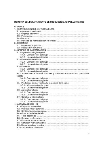 Memoria curso 2005-2006 - Universidad Pública de Navarra