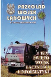 Przegląd Wojsk Lądowych (PAŹDZIERNIK 2005) - TELDAT