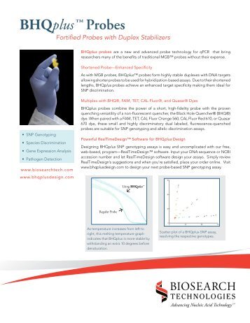 BHQplusâ¢ Probes - Biosearch Technologies