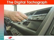 The Digital Tachograph - Oasis-pki.org