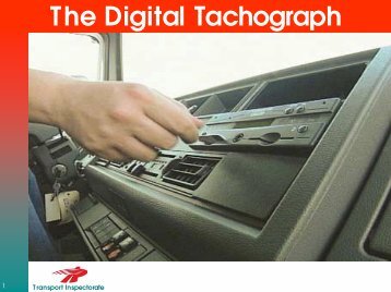 The Digital Tachograph - Oasis-pki.org
